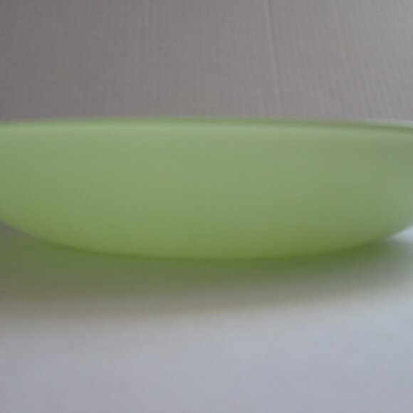 IKEA France made Tempered Green Glass 10" Dinner Plates Bowls Lightweight set 4 - Picture 6 of 12